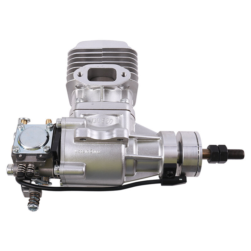 

DLE20 20CC Gas Engine with Muffler Single-cylinder Two-Stroke Side Exhaust Air-cooled Hand Start 20CC Displacement for R