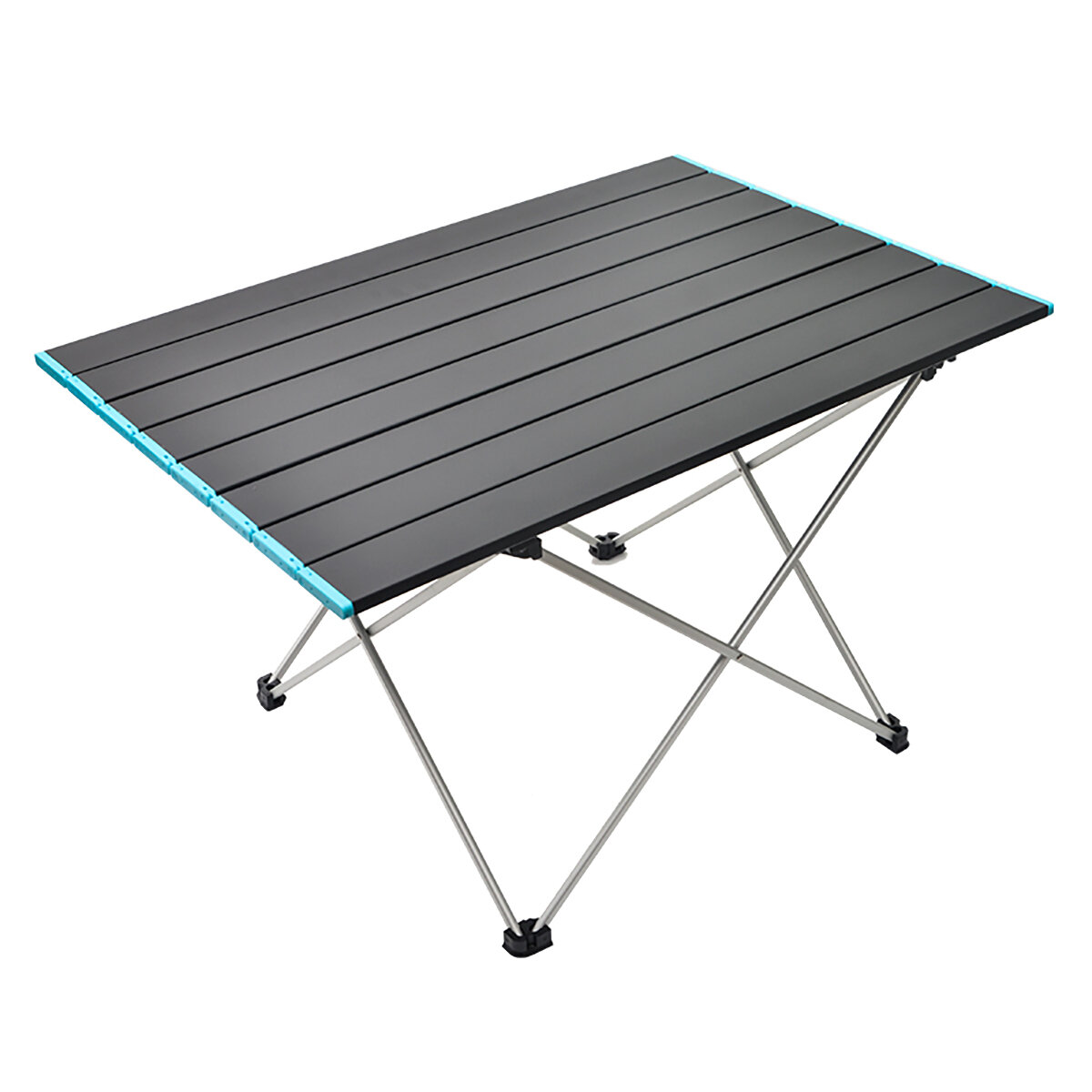 Kültéri alumíniumötvözet összecsukható asztal hordozható ultrakönnyű piknik kemping alumínium tányér íróasztal grill önvezető bútor