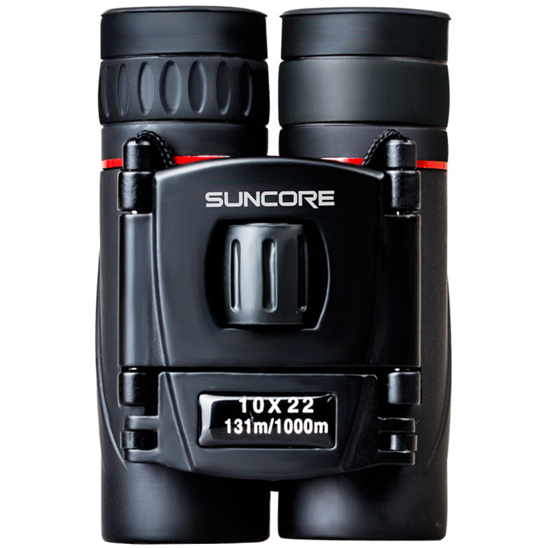 Suncore 10 x 22 hd al aire libre camping binocular zoom día visión nocturna telescopio ocular