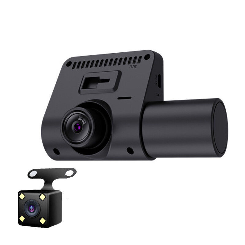

2-Inch Driving Recorder 3-Channel Car DVR High-Definition 1080P Three-Lens Parking Monitoring With Night Vision