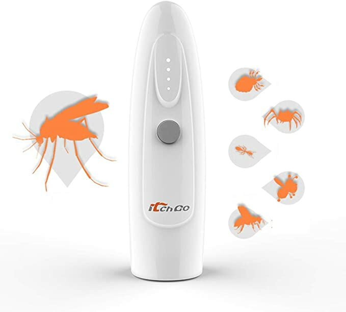 Itchgo Mosquito Itch Stopper 5-speed Adjustable Electric Itch Stopper ABS Lightweight Outdoor Indoor Mosquito Itch Stopper Children Adult