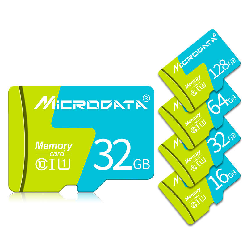 

MicroData 8GB 16GB 32GB 64GB 128GB Class 10 High Speed TF Memory Card With Card Adapter For Mobile Phone iPhone Samsung