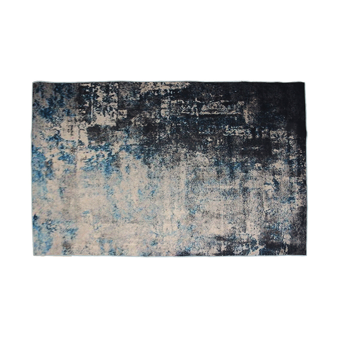 

Blue Grey Abstract Small Extra Large Floor Carpet Area Rugs Mats for Living-room Bedroom