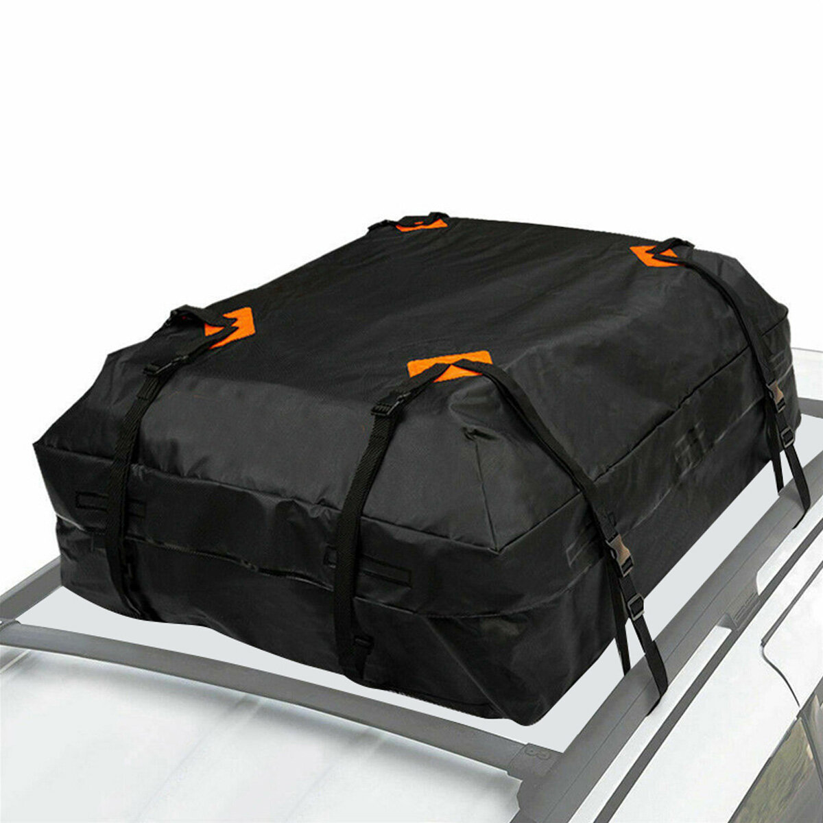 Telhado de carro 475L Cargo Bolsa Porta-bagagens à prova d'água 420D Bolsa Armazenamento de bagagem para transportador de viagens ao ar livre