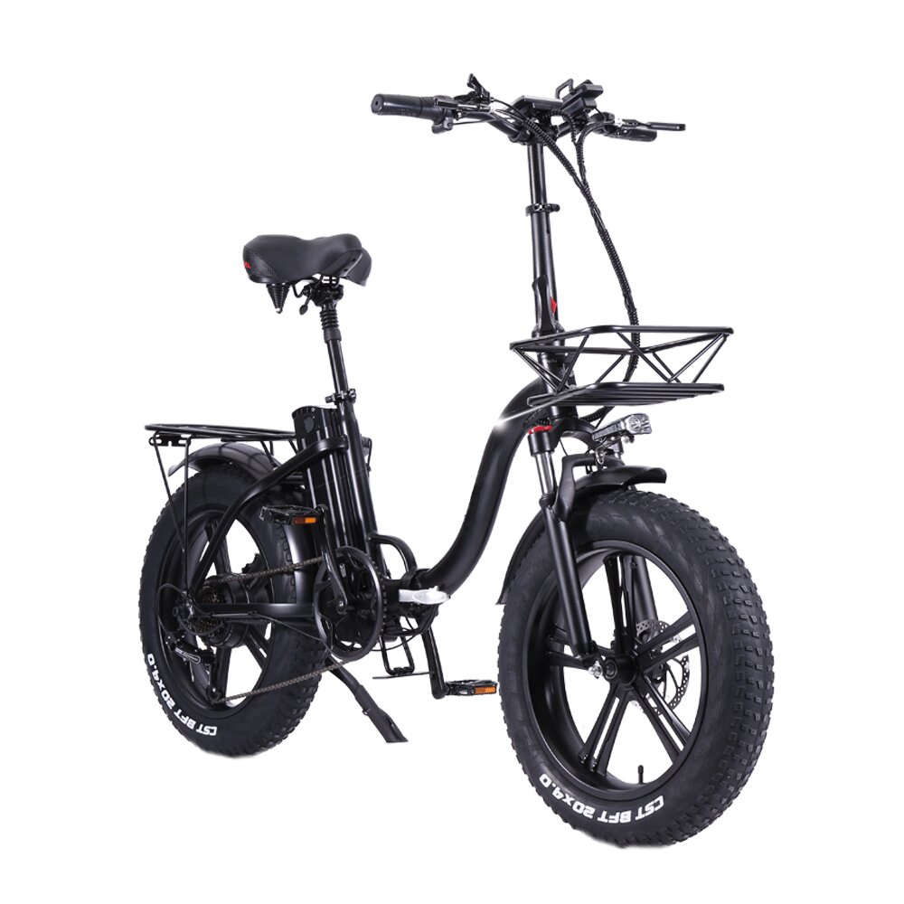 [EU Direct] CMACEWHEEL Y20 48V 15Ah 750W 20in Folding Electric Bike 3 Modes 45km/h Max Speed 60-100km Range Disc Brake E Bike