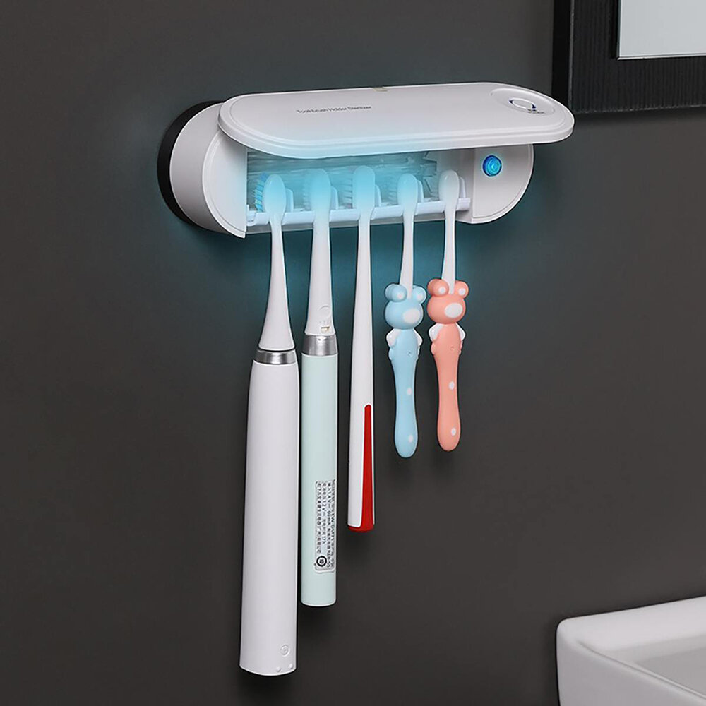 2 in 1 UV Lichte elektrische tandenborstel Sterilisatorhouder Automatische tandenborstel Drogen Ultr