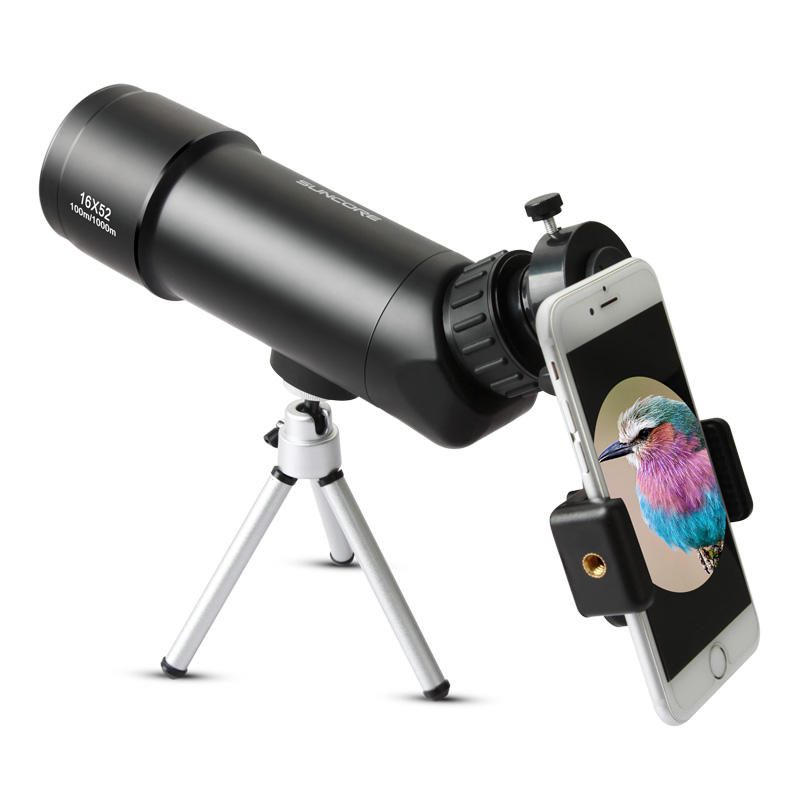 IPRee® Travel 16x52 Waterproof Monocular Bird Watching Telescope Spotting Escopo para esportes ao ar livre