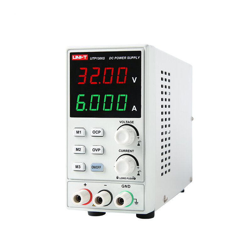 UNI-T UTP1306S 32V 6A DC Power Supply Single Channel 4Bits 220V Input Regulated Switch Adjustable DC