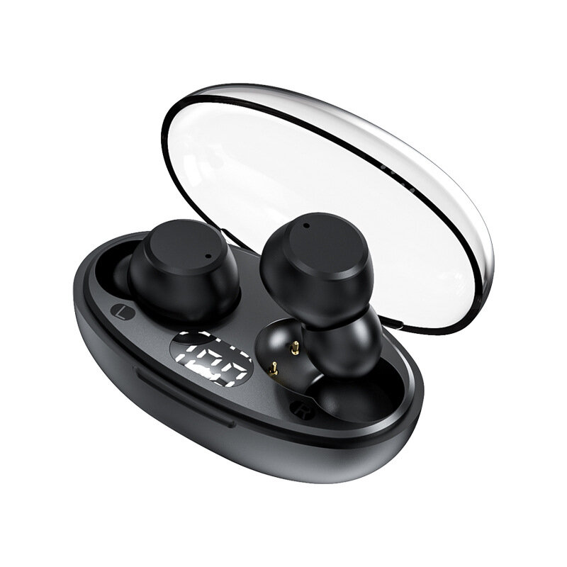 T62 TWS Earbuds Wireless bluetooth 5.2 Earphone LED Digital Display Mini Portable Headphone with Mic