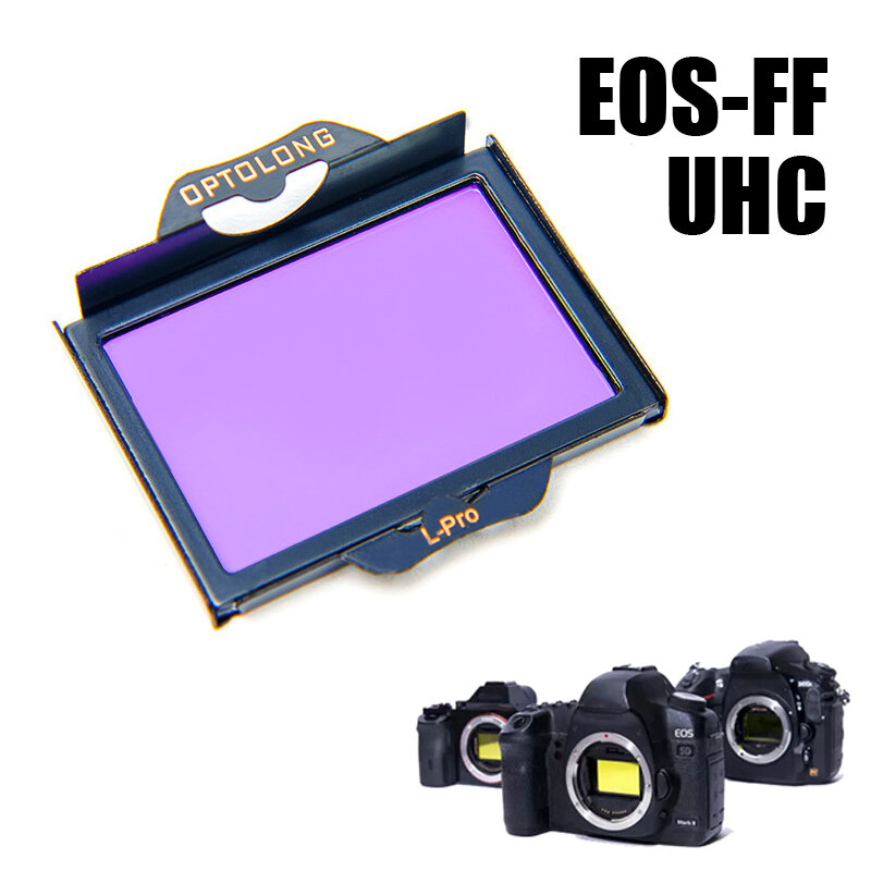 Filtro estrela OPTOLONG EOS-FF UHC para acessórios astronômicos de câmera Canon 5D2 / 5D3 / 6D