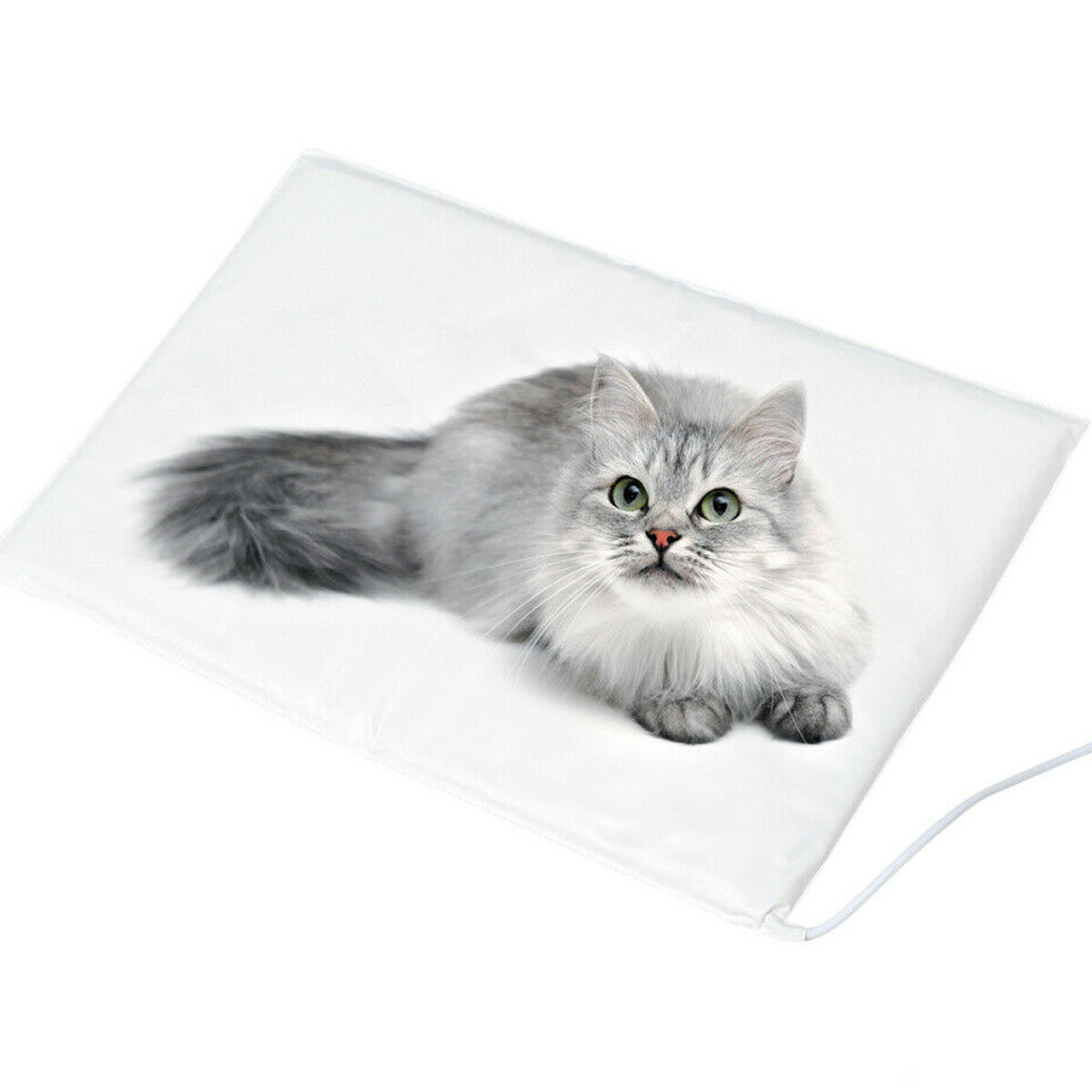 Electric Pet Heat Mat Heated Heating Pad Blanket Dog Cat Waterproof