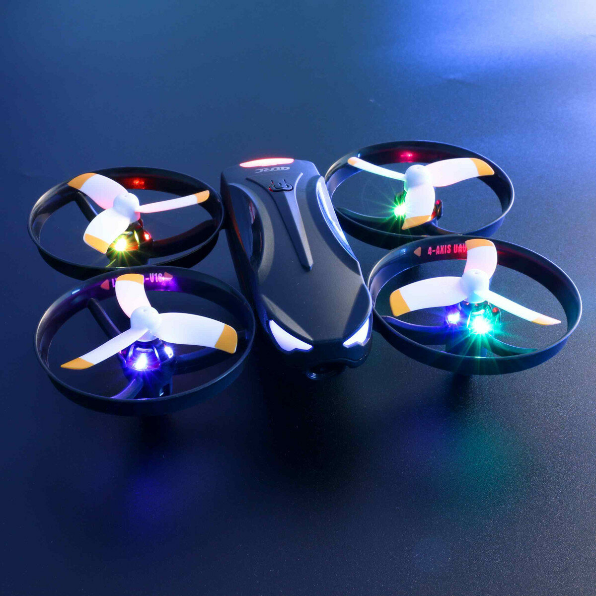 4DRC V16 WiFi FPV with 6K HD 50x ZOOM Dual Camera 20mins Flight Time Altitude Hold Mode LED Colorful RC Drone Quadcopter