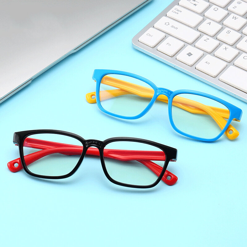 

Детские очки с защитой от синего света Очки Гибкая оправа для близорукости Силиконовый Очки для защиты от синего света