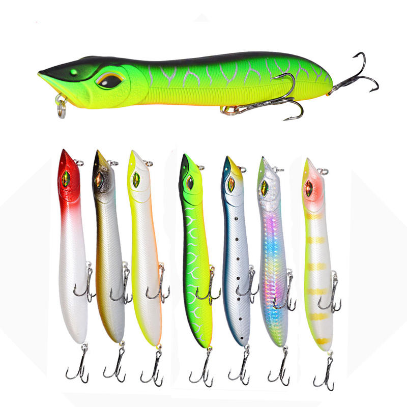 

1PCS 14CM Topwater Popper Bait Fishing Lures Hard Bait And Tackle Casting Spinning Jigging Fishing Lure