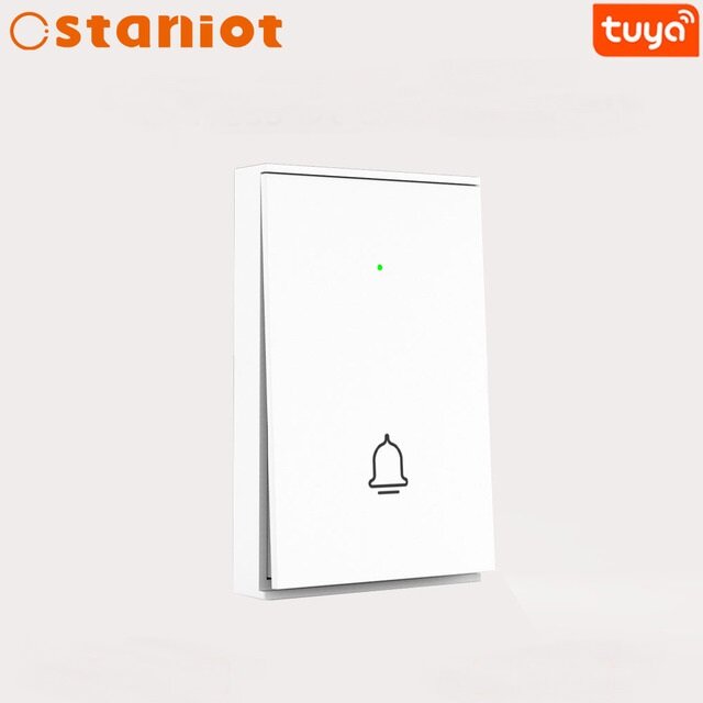 

Staniot B100 Wireless Door Bell Tuya Smart Home Security Protection Kit Video Doorbell 433Mhz For GSM Burglar Alarm Syst