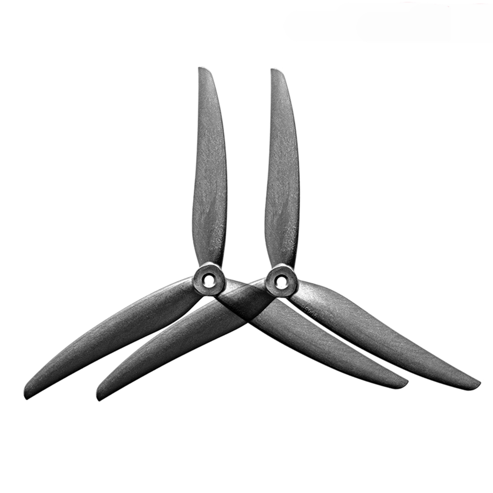 1Pair Gemfan CL 9045 9x4.5 Carbon Nylon 3-Blade Propeller for RC Airplane