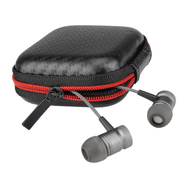 KZ draagbare opslag vierkante zak Box Cover voor oortelefoon kabel oplader