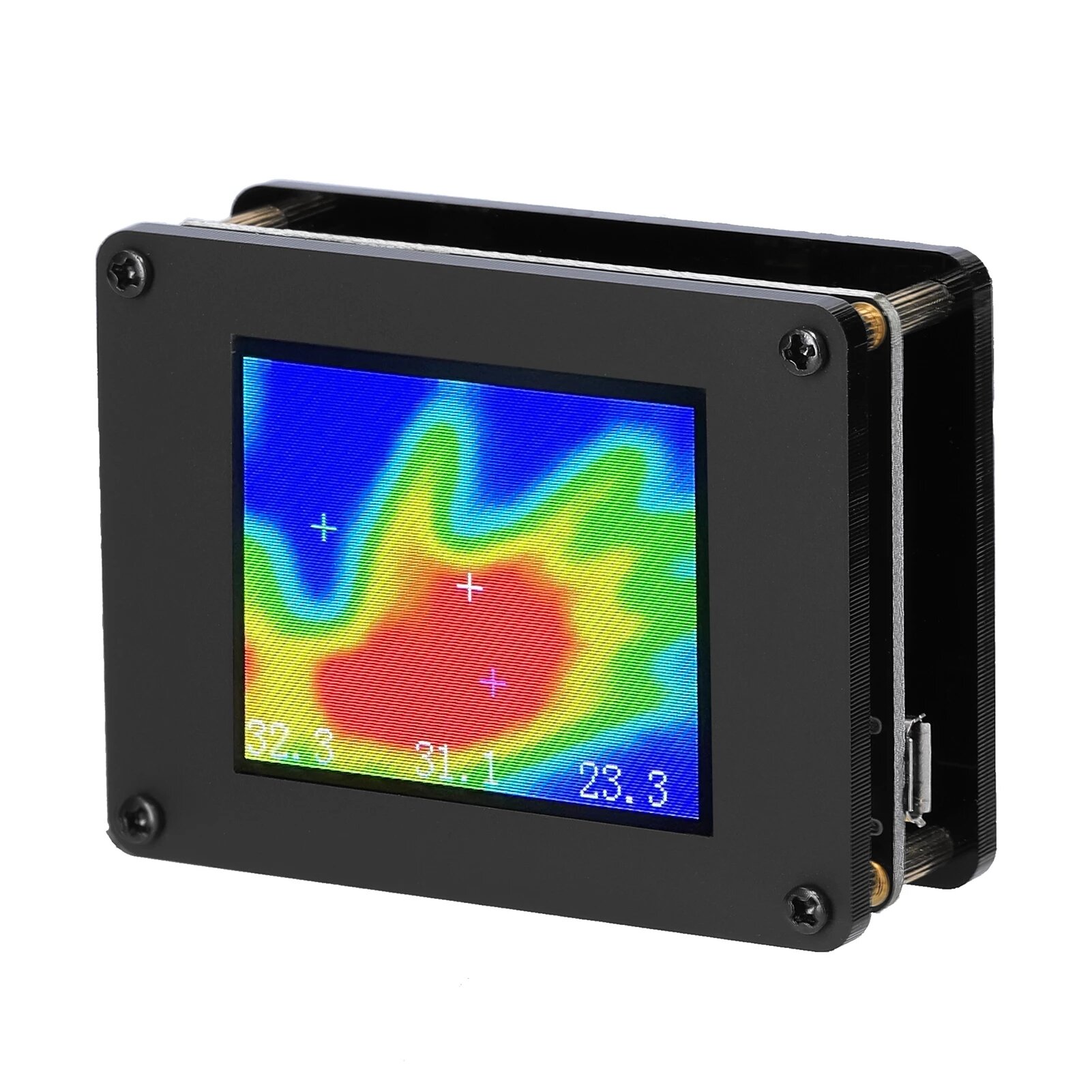 MLX90640 Draagbare Infrarood Warmtebeeldcamera met 1.8 Inch TFT Scherm Infrarood Temperatuursensor T