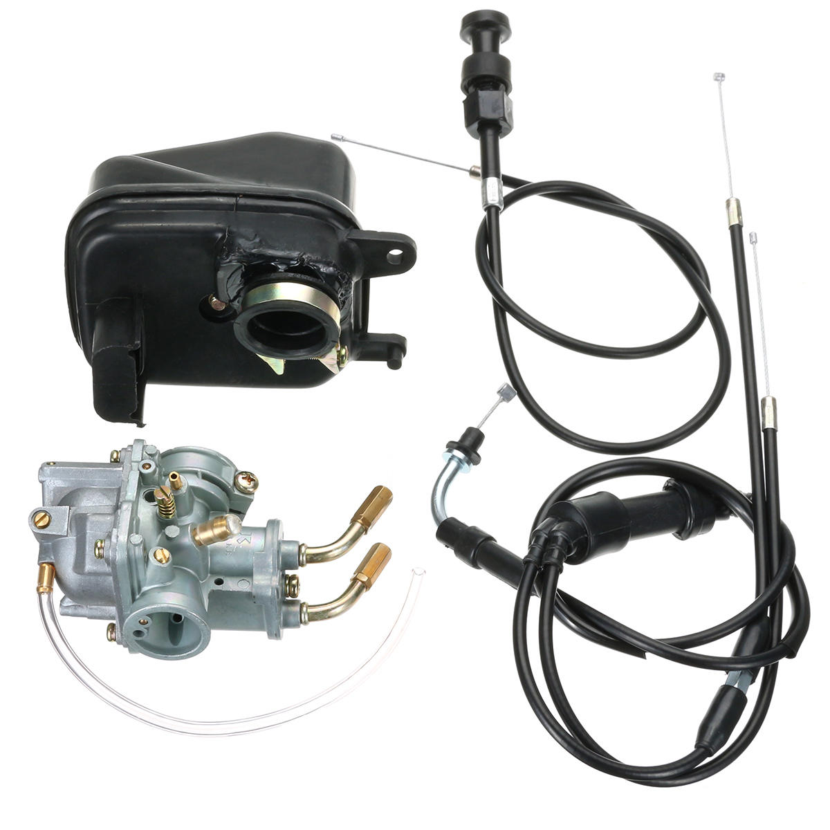 Carburateur Carby + Luchtfilter + Throttle + Choke-kabel voor YAMAHA PEEWEE YZinger PW50
