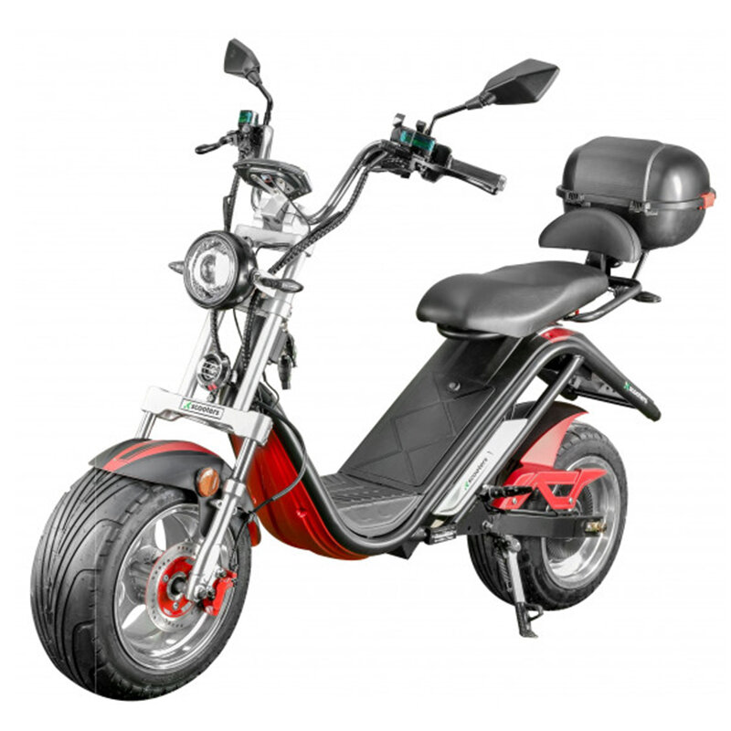 [EU Direct] X-scooters XR10 EEC Electric Scooter 60V 30Ah Battery 3000W Motor 12inch Tires 60KM Mileage Range 200KG Max