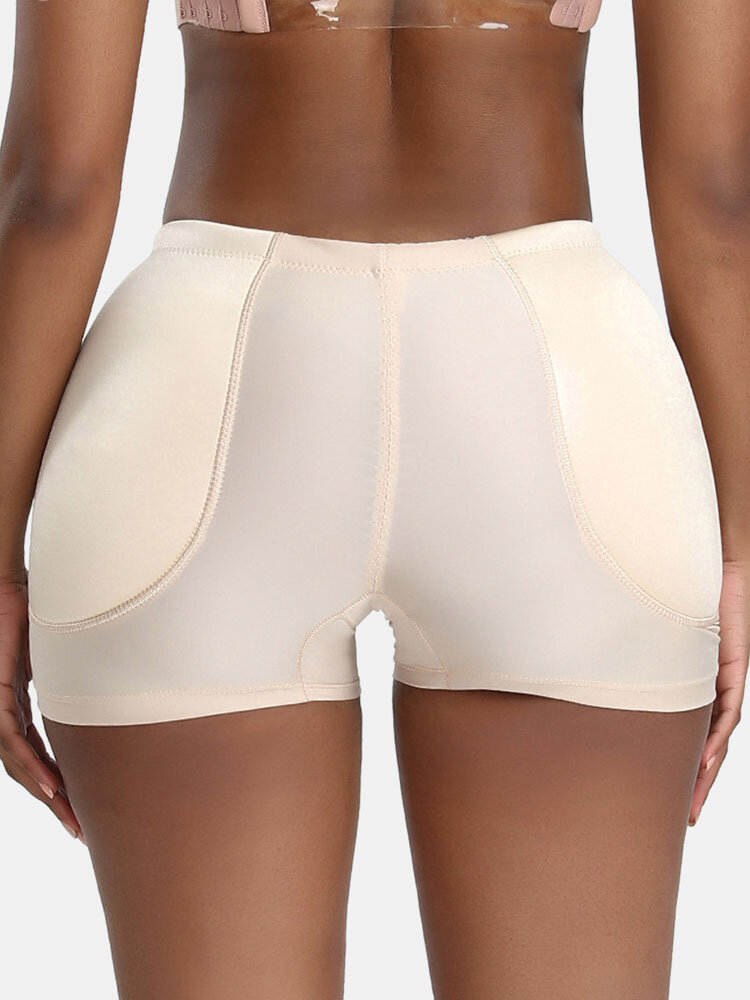 

Women Seamless Plump Crotch Hip Lift Enhancing Padded Bum Panty Shapewear