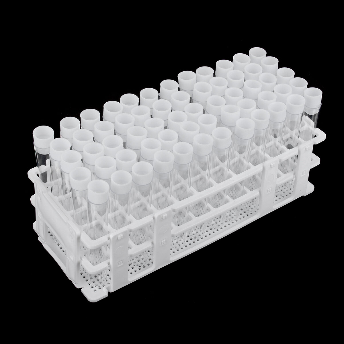 

Transparent Clear Plastic Test Tubes Vials with Push Caps Plastic Test Tube Rack