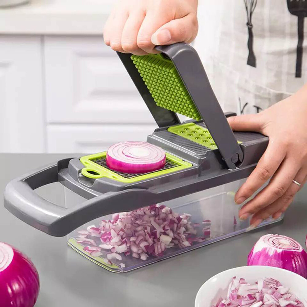 Multifunctionele groentesnijder met stalen mes Mandoline-snijmachine Fruitrasp voor keukenkeukenacce