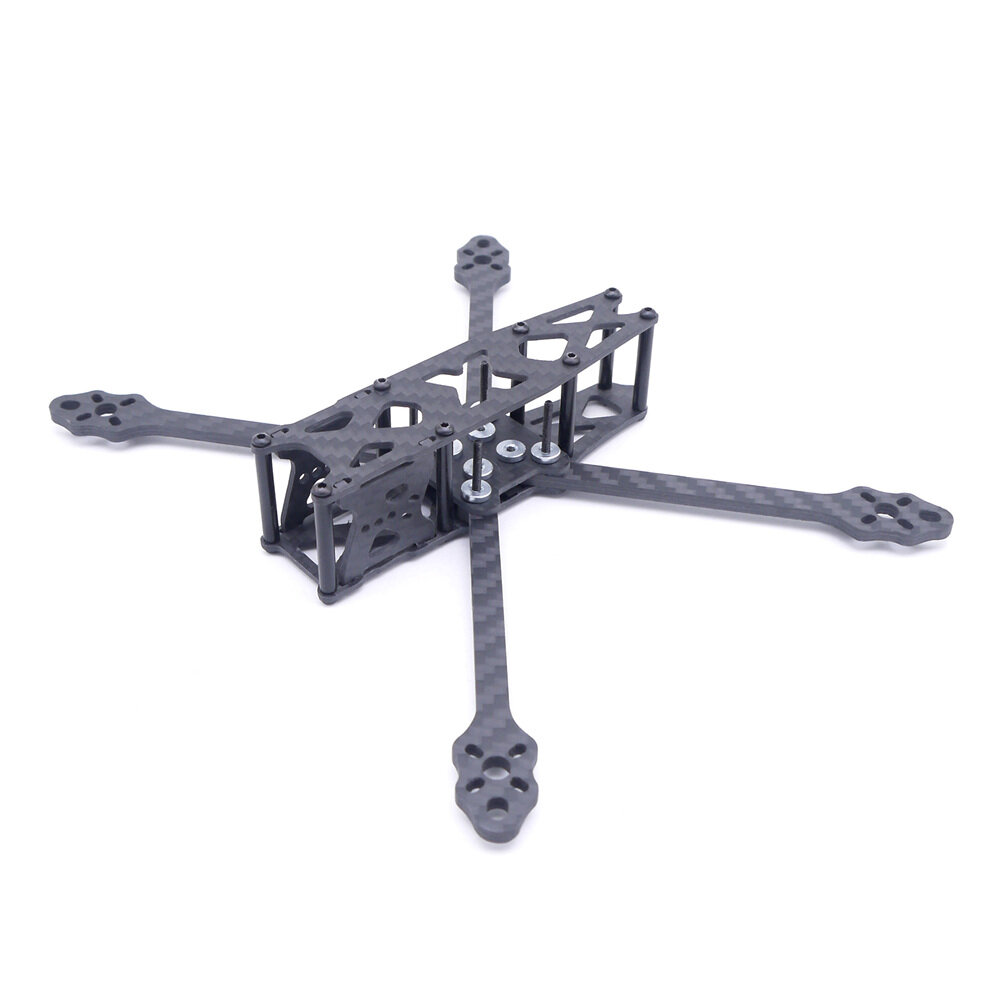 

FonsterFPV Johnny4 170mm Wheelbase 3mm Thickness Arm 4 Inch Carbon Fiber Frame Kit for RC Drone FPV Racing