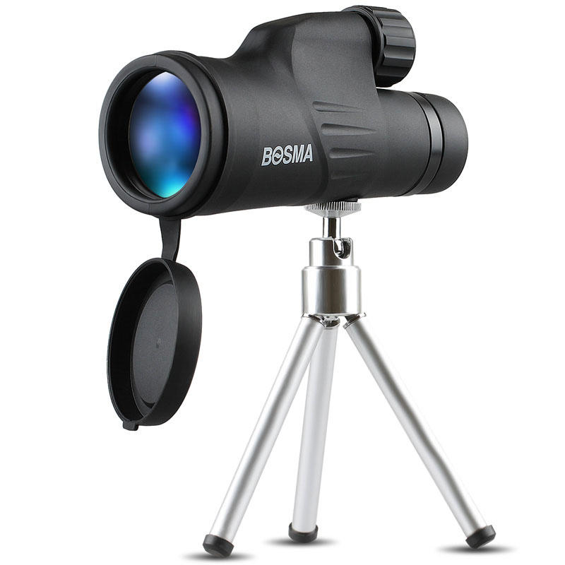 Monoculare BOSMA 10X50/12X50 HD prisma di azoto impermeabile telescopio per osservazione degli uccelli.