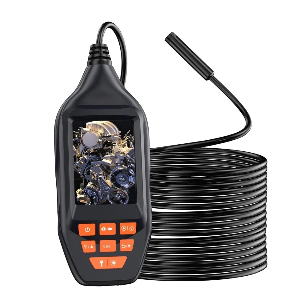

3 inch Handheld Industrial Endoscope with 2/5M Line 1080P HD Waterproof Camera for Pipeline Air Conditioning Inspection