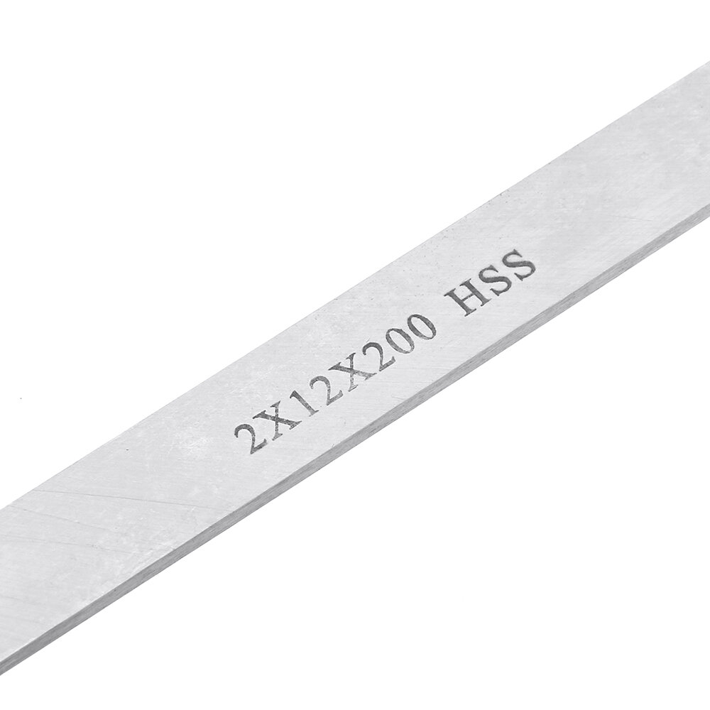 Machifit 200x12x2mm HSS Square Engraving Bit Milling Lathe Tools Turning Tool