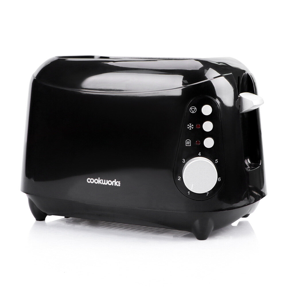 HAEGER 900W Toaster Maker One Click Operation 7 Levels Baking Toaster Machine with Removable Tray Design