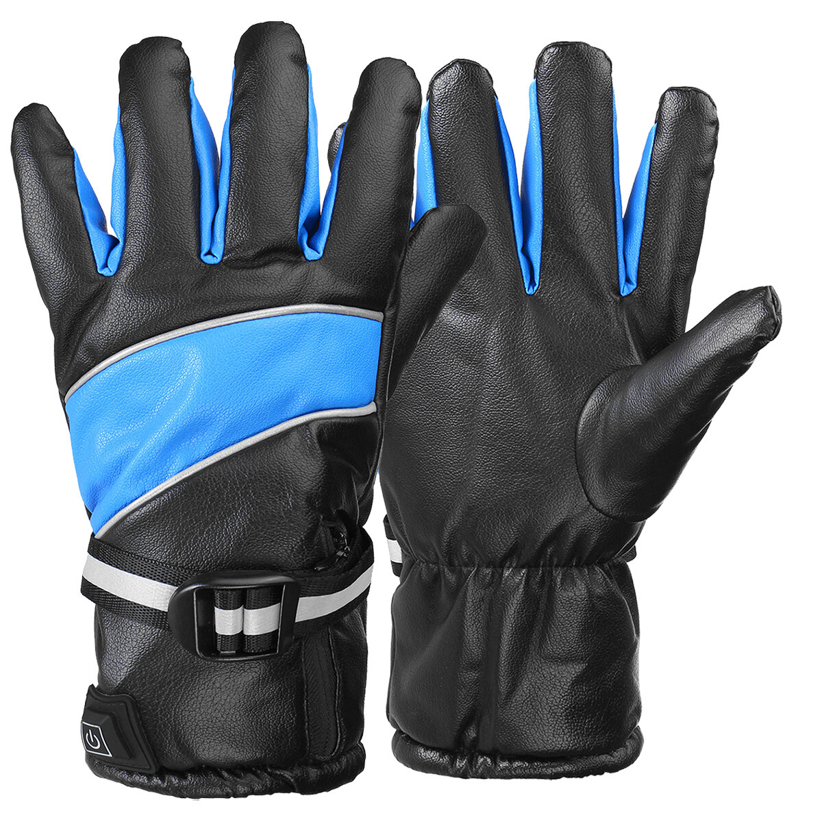 

Winter Electric Heated Gloves Warmer Hand Outdoor Motorcycle Mittens Men Women