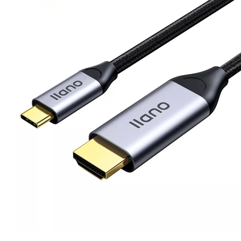 Llano LCH4020B Type-C to HDMI 2.1 8K Cable 8K/60Hz 4K/120Hz 2K144Hz 3D HDR Cable USB-C to HDMI Adapt