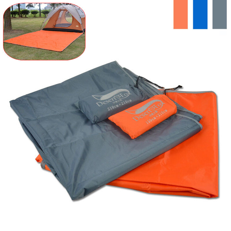 Desert & Fox waterdichte picknickmat ultralichte tentvloerpad Pocket tentvoetafdrukken met opbergtas