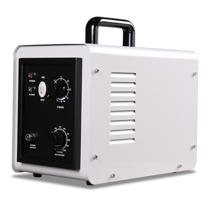 

AC220V CH-KTA5G 0.5-5G/H Adjustable Ozone Machine Ozone Air Water Sterilizer with Timer Air Purifier