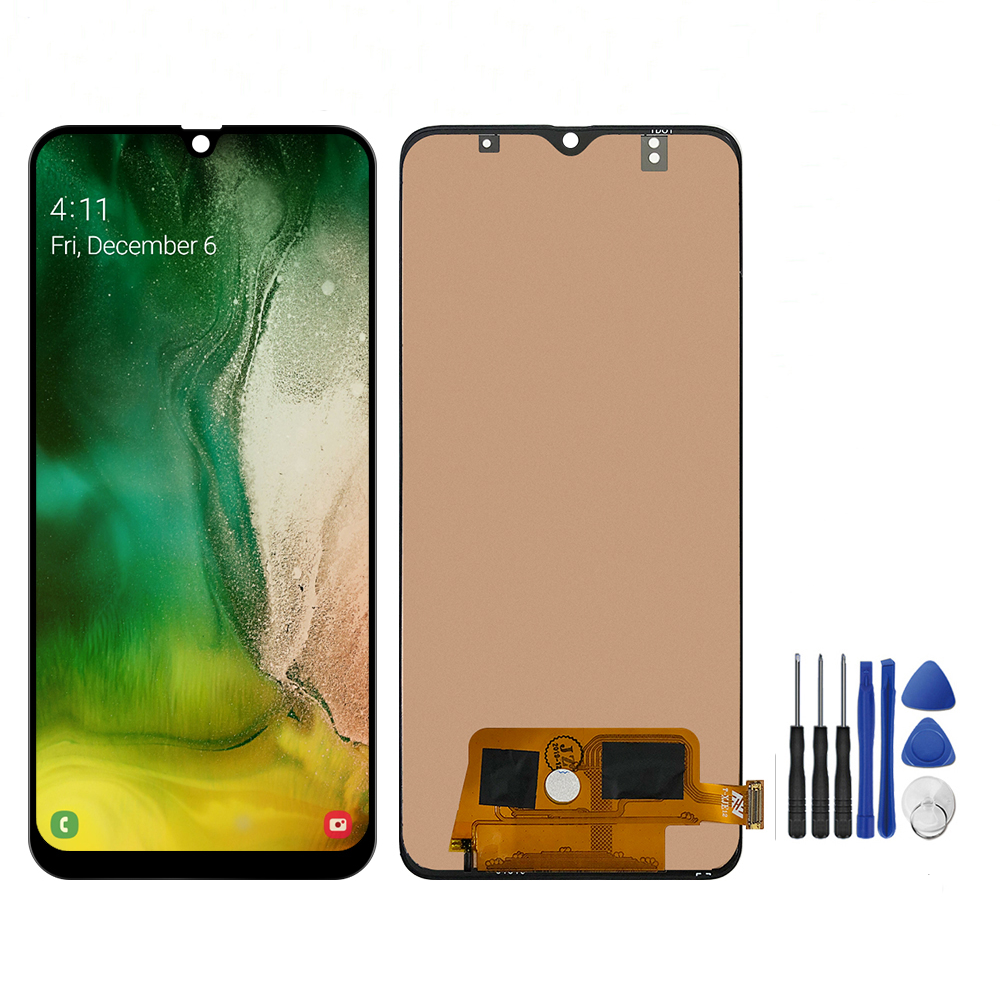 

Full Assembly No Dead Pixel TFT LCD Display+Touch Screen Digitizer Replacement+Repair Tools For Samsung Galaxy A70 2019