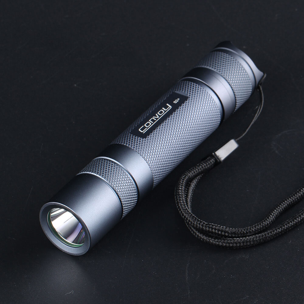 Convoy S2+ SST40 1800lm 6500K Temperature Protection 18650 Flashlight