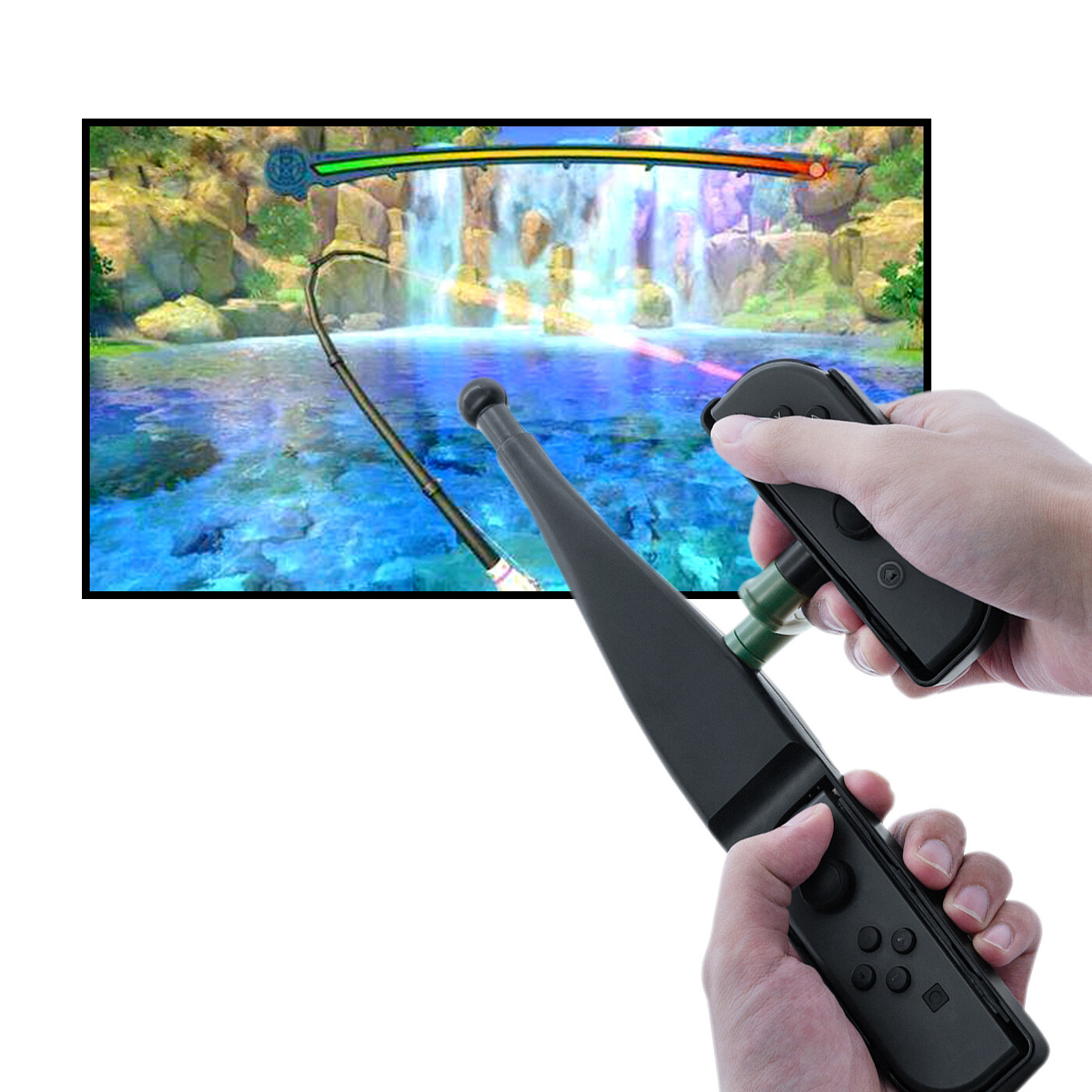 DOBE TNS-1883 Vissen Houder Staaf Pole voor Nintendo Switch Joy-Con Controller Handheld voor joycon 