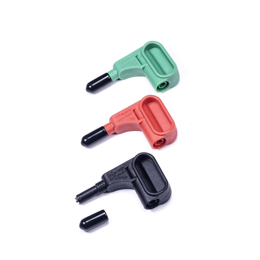 

3PCS Magnetic Head Terminal Block with 4mm Banana Plug for Fast Solder-free Connection High Durability CAT III 1000V & 5