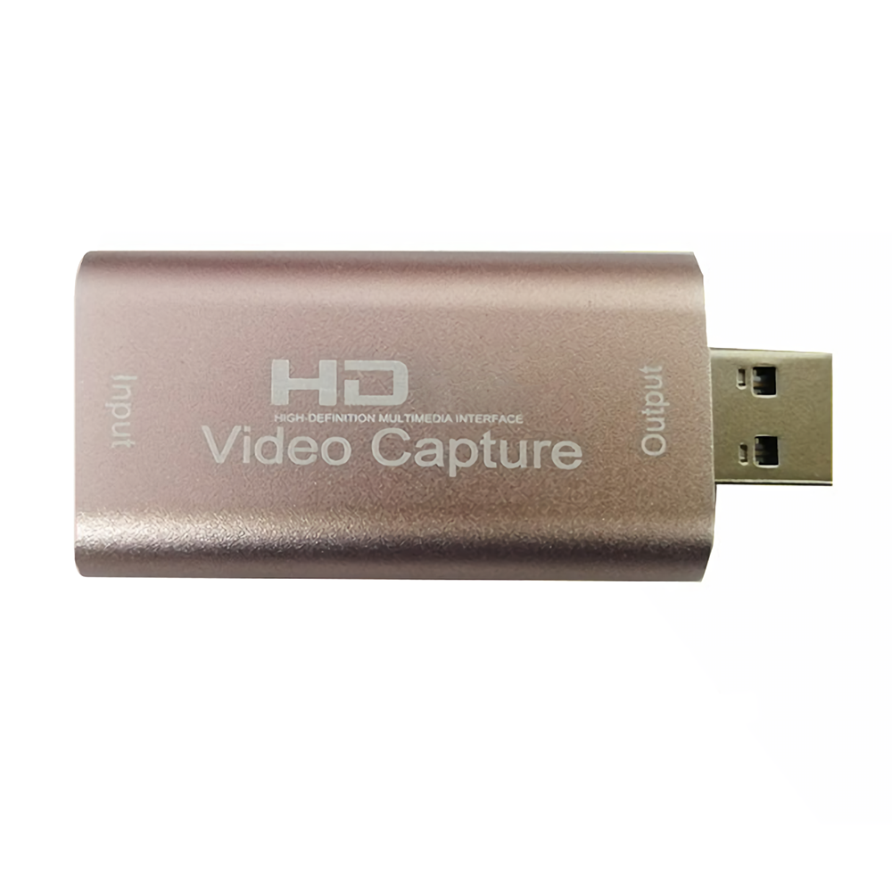 

Mini HD to USB3.0 Video Capture Card 60FPS Game Recording Box 4K 1080P Video Recorder Device Box for Live Video Recordin