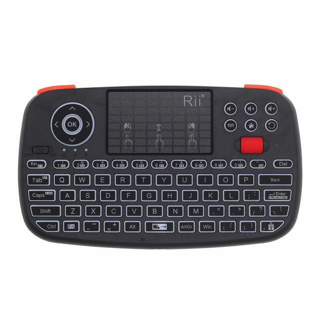 

RII RT726 bluetooth 2.4G Wireless Air Mouse Mini Keyboard Touchpad Airmouse with Scroll Wheel