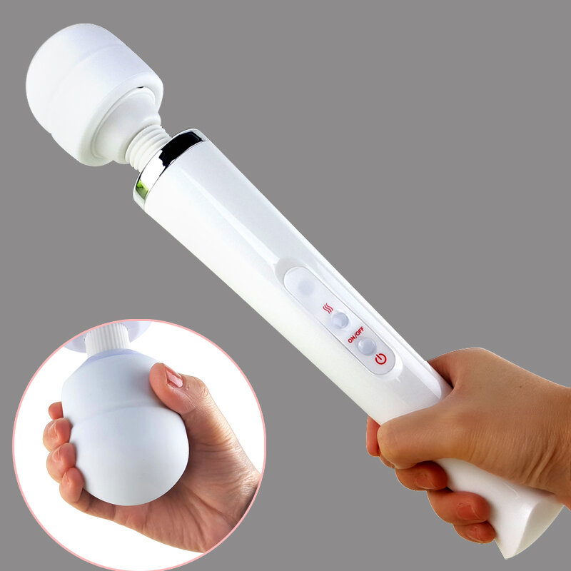 

10 Speed Huge Magic Wand Vibrators Big AV Stick Body Massager G-spot Clitoris Stimulator Adult Sex Toys for Women