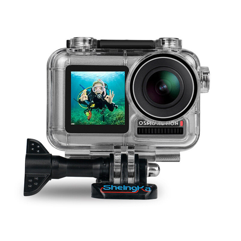 Shelngka FLW306 40M防水保護ケースシェル（DJI）OSMOアクションスポーツカメラ