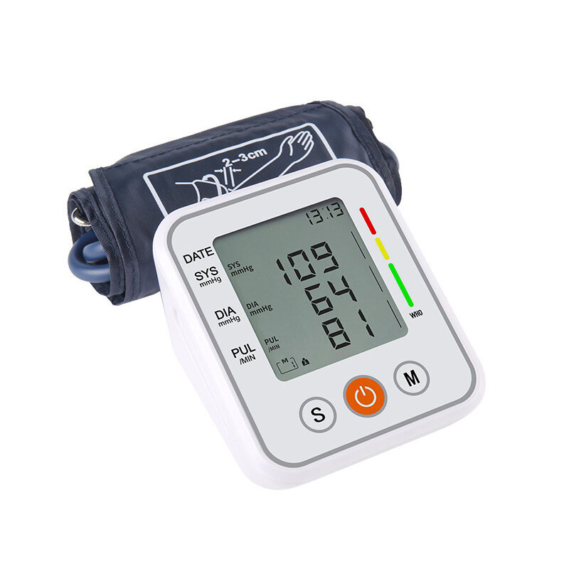 

Electronic Blood Pressure Meter Measuring Instrument Arm Type Sphygmomanometer