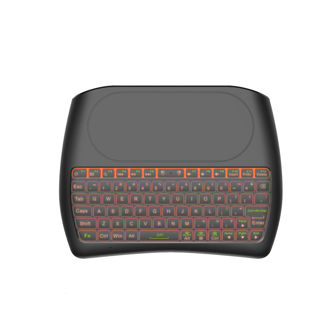 

Mini I8 D8-S Английский Шелковый экран Версия беспроводная клавиатура 2,4 ГГц MX3 Air Мышь