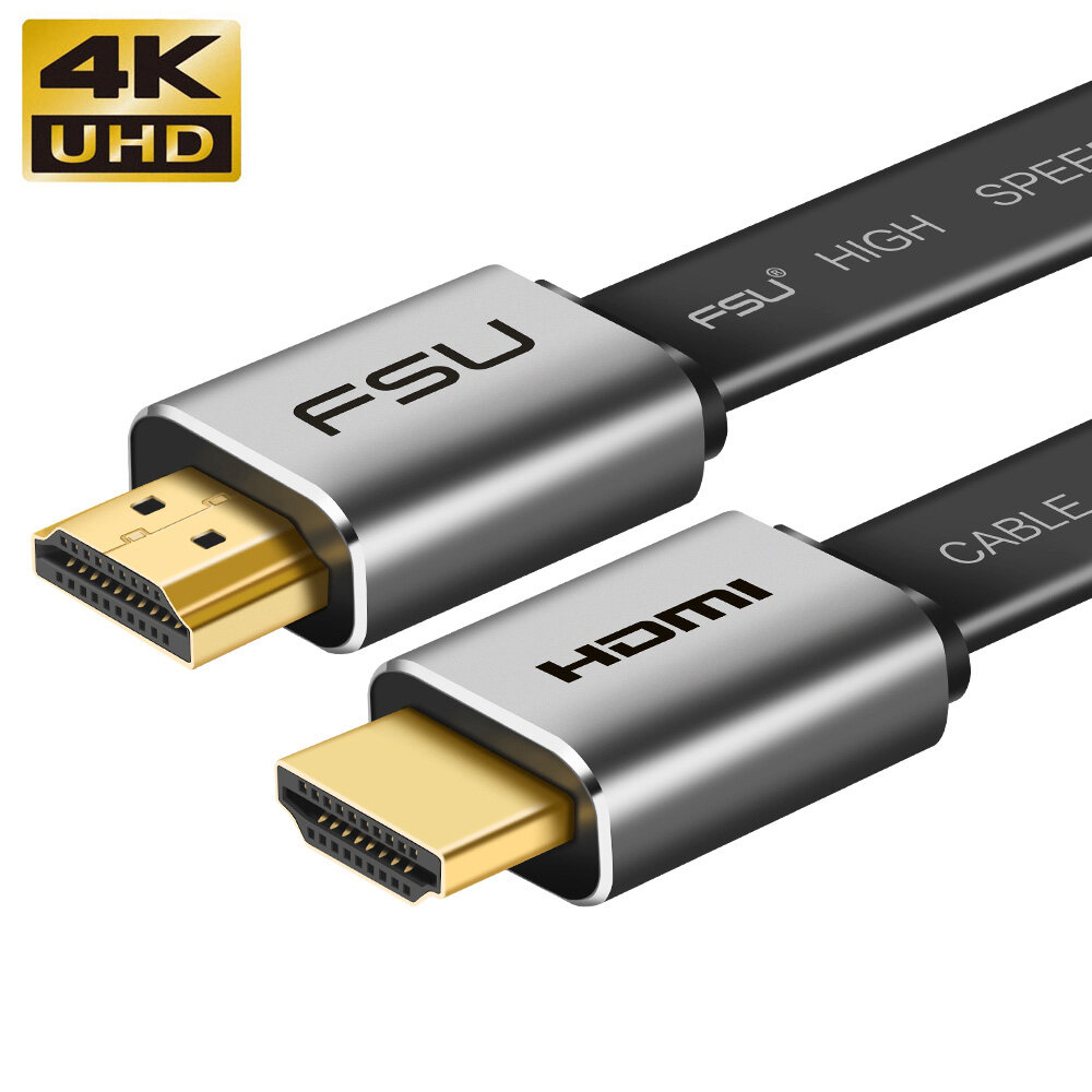

for FSU HDMI-compatible Cable 4K*2K 60Hz High Speed 2.0 Video Cable 3D 1080P HD 1M/2M/3M Long for Monitor TV PS3/4 Compu
