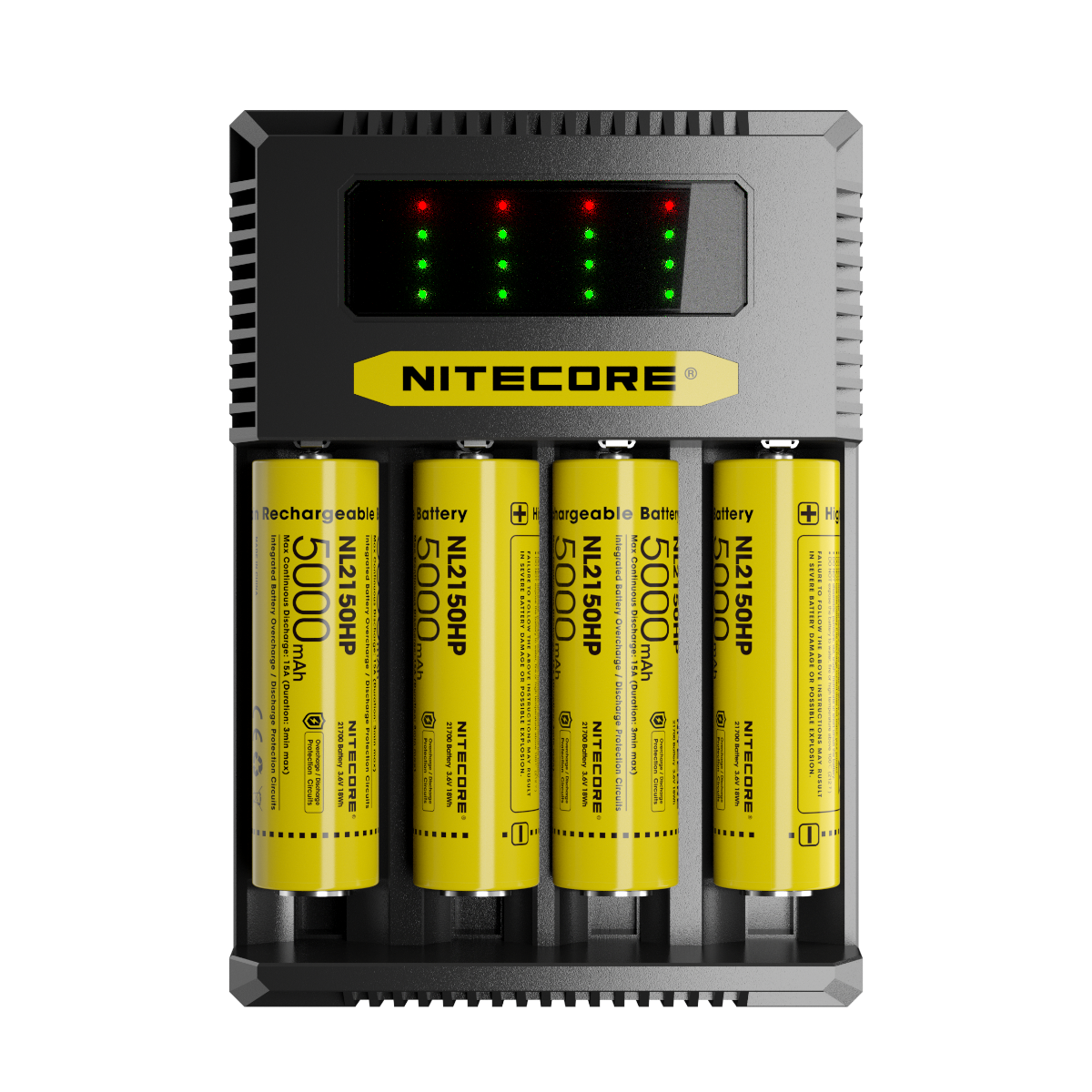 NITECORE Ci4 Universal Battery Charger 3000mA USB-C Quick Charger For IMR/Li-ion Ni-MH/Ni-Cd Battery Flashlight RC Toys Home Tools