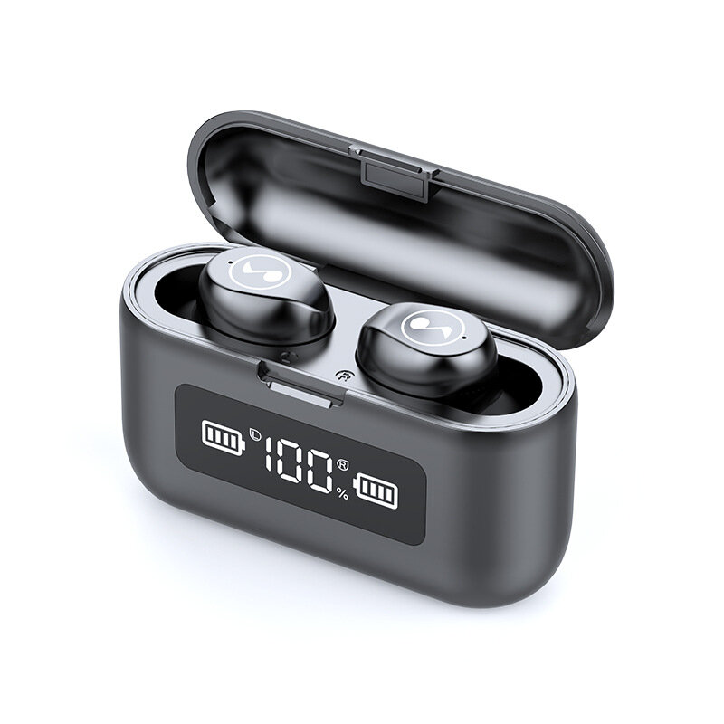 Bakeey F9 Stereo HiFi TWS Earbuds bluetooth 5.0 Smart Touch Digital Display Binaural Call Earphone M