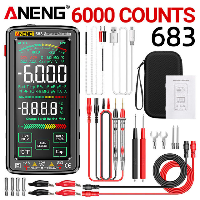 best price,aneng,683,multimeter,coupon,price,discount